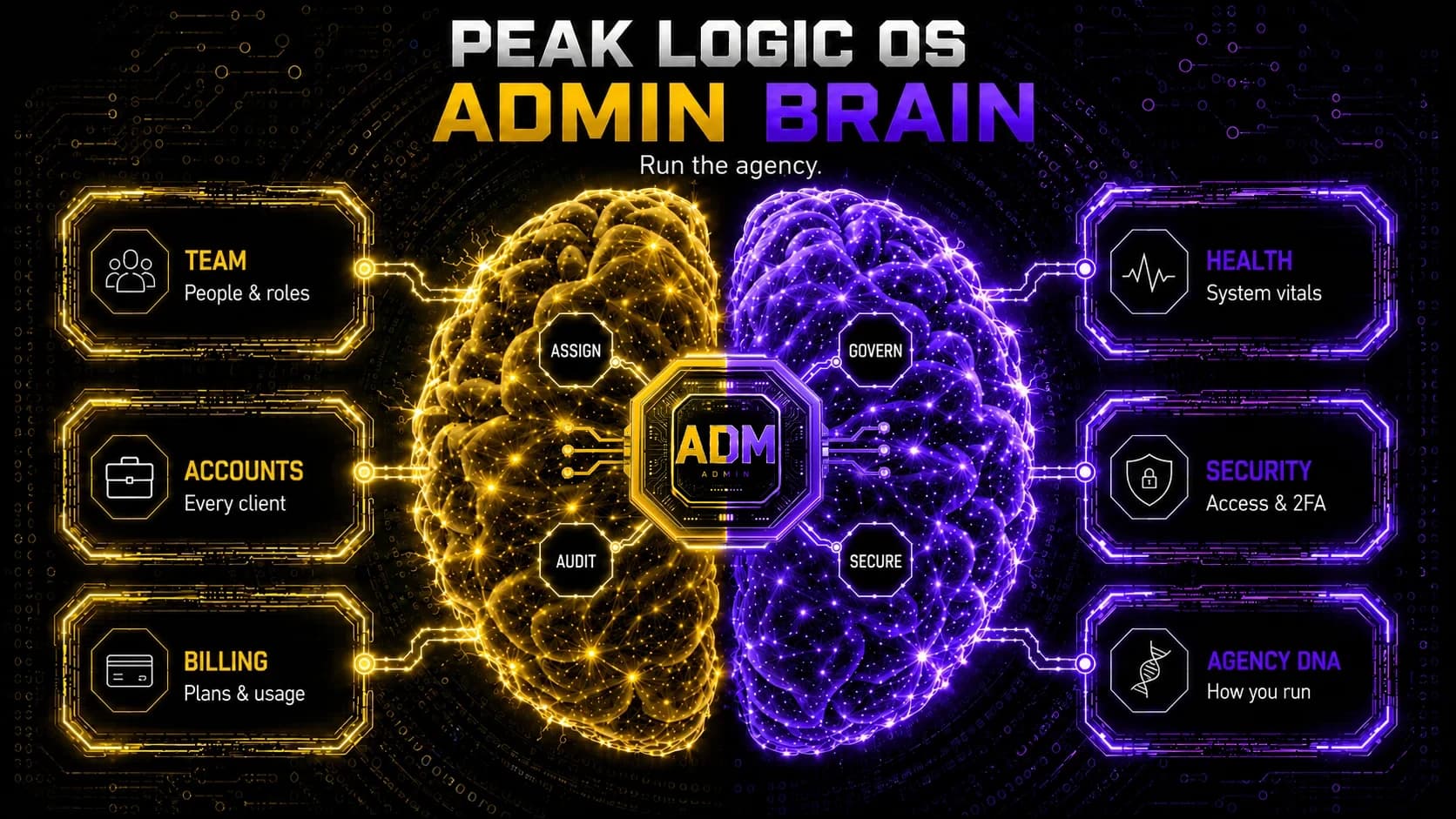 Admin brain